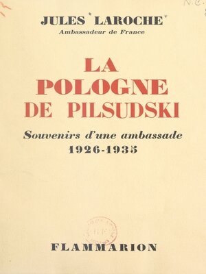 cover image of La Pologne de Pilsudski